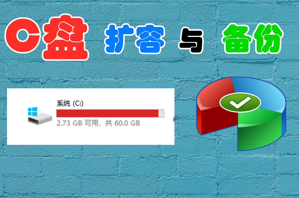 C盘 扩容与备份